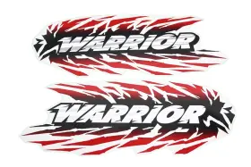 3GD-2165A-F0-00 YAMAHA Rear Fender Graphic Decal Nos Kit