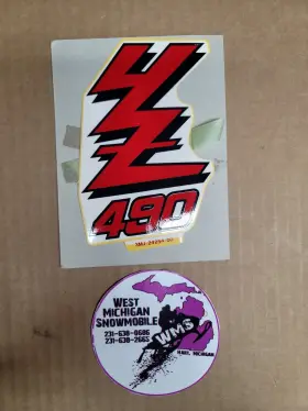 3MJ-24254-00 YAMAHA Graphic Fuel Tnk YZ490W YZ490A