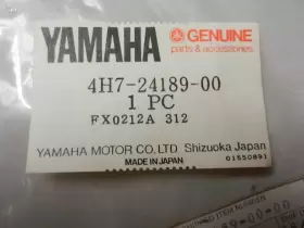 4H7-24189-00 YAMAHA Nos Fuel Tank Mold Plate XJ650 #2