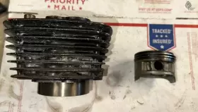 4VR-11310-11-00 YAMAHA Rear Engine Cylinder Piston XVS650 #3