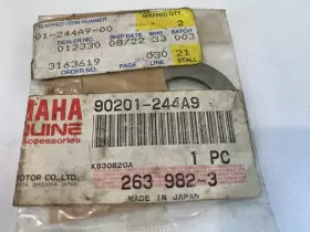 90201-244A9 YAMAHA Nos Plate Washer YZ400 YZ250 YFZ350 YFM350 #2