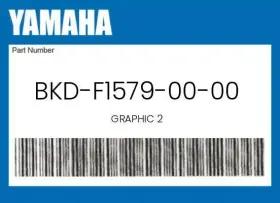 BKD-F1579-00-00 YAMAHA Graphic