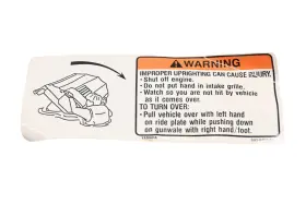 GH3-U411A-10-00 YAMAHA Warning Label Decal Nos