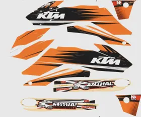 N40-5661 YAMAHA Ultra Graphics Kit Sx Ktm