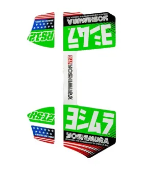 RS12-NB012 YOSHIMURA Muffler Decal Set