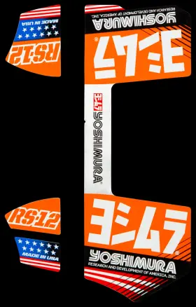 RS12-NB014 YOSHIMURA Muffler Decals