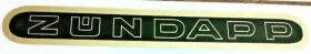 44-00322 ZUNDAPP Gas Tank Decal Sticker Edge