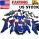 Injection Fairing Kit For Yamaha YZF R1M R1 2020-2026 Blue Forged Carbon Fiber