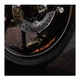 Orange Inner Stripe Decal Wheel Stickers For Kawasaki ZX10R Ninja ZX1000 04-24