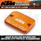 NEW OEM KTM OEM ANODIZED FRONT MASTER CYLINDER COVER 690 1090 ENDURO R DUKE 2024