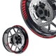 Red 17 inch GP02 Wheel Sticker For Triumph Daytona 1200 1993-1999