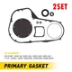 2Set Primary Gasket Kit for Harley-Davidson 1999-2006 Electra Glide All Models J