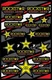 DCORVISUALS FLY Rockstar Energy Decal Sheet Universal Graphics 862-90108