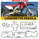 For Honda CRF450X 2005-2014 16100-MEN-A02 Carburetor Carb Rebuild Repair Kit