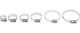 Helix Racing 111-6208 Stainless Steel Hose Clamps 10mm-25mm