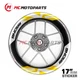 17'' Rim Wheel Sticker Vinyl Decal S09 For Yamaha FZ8 FZ09 MT01 MT07