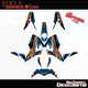 Fits KTM Duke 125 390 2017-2023  Decal Graphic Kit Stickers BLine DarkBlue