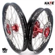 KKE 21/19 CNC Rims Wheels Set for Honda XR400R 1996-2004 XR600R 1991-2000 Red