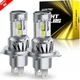 AUXITO H4 9003 HB2 LED Headlight Bulbs Kit High Low Dual Beam 50W 500000LM 6500K