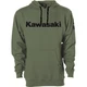Factory Effex Kawasaki Squad Pullover Hoodie - Army Green | XL