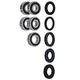 NICHE Wheel Bearing Seal Kit for Kawasaki ZX1000 Ninja KZ1000R1 ZX1100 GPZ