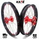 KKE 21 18 Cast Wheels Rims For Honda CRF250R CRF450R CRF450L CRF450RL Red Hub