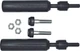 Santoro Fabworx SHOCK MOUNT SLIDERS BLACK DYNA 09-17 SF50001