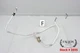 2009 Harley Dyna CVO DUAL BRAKE Front Brake Hose Line STEEL BRAIDED