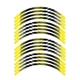 L02B For Honda CBR650R 19-20 Yellow Wheel Sticker Race Kit