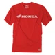 Factory Effex Honda Wing Horizontal Logo Men'S T-Shirt / Red (M) 15-88330