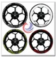 Reflective Waterproo Wheel decal rim sticker For SUZUKI Bandit 600 650 1200 1250