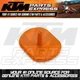 NEW OEM ORANGE KTM AIR FILTER WATER COVER 65 SX SXS 1998-2023 4630699800004