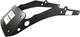 Cycle Visions Curved License Plate Mount #CV4653MT Harley Davidson Softail Slim