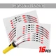Retroreflective Blue Color Rim Sticker SH20 For Honda CB650R 19-20