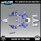 Graphics Kit for Suzuki DR-Z4S DR-Z4SM DRZ4SM 2025 2026 Twitch-BLUE-SHIFT