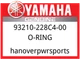 Yamaha OEM Part 93210-228C4-00 O-RING