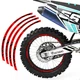 21" 18" A01B Stripe Dirt Bike Wheel Rim Stickers For Honda CRF 450RL 21-23 22