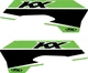 Factory Effex - 26-05132 OEM Tank/Shroud Graphic Kawasaki KX 450 F  250