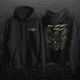 Yamaha YZF-R1 2009-2011 Bee Motorcycle Hoodie for Riders, YZF R1