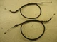 85-86 HONDA VT1100 SHADOW THROTTLE CABLE LINES BOTH A B PUSH PULL CABLES OEM