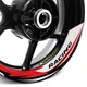 For Yamaha MT07 18-24 23 22 21 20 19 Wheel Inner Rim Stickers 17 inch S06W Red
