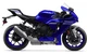 FK Injection Molded Gloss Blue Fairing Kit Fit for Yamaha 2020-2025 YZF R1 s004