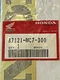 Honda 1982 CX500T / 1983 CX650T Cowl Honda Right Fairing P/N 87121-MC7-300 NOS