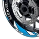 Aqua 17 inch GP06 Vinyl Wheel Rim Stickers For Honda CB650R 19 20