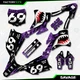 Purple Savage Camo Racing Graphics Kit fit 22-25 Kawasaki KX85 Kx112 Decal Kx 85