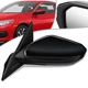 Fit 17-20 Honda Civic LX SE Sport Power Driver Side Door Mirror Left HO1320314