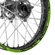 21''&18'' W01B Dirt Bike Strips Rim Sticker For Kawasaki KLX 250 H T 2006-2014