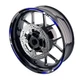 Blue P05B Removaeble Wheel Sticker For Suzuki Bandit GSF 1250 2007-2018 17 16 15