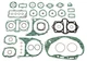 Athena engine gasket set for Yamaha XS 650 year 75-83 and much more