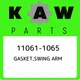 11061-1065 Kawasaki Gasket,swing arm 110611065, New Genuine OEM Part